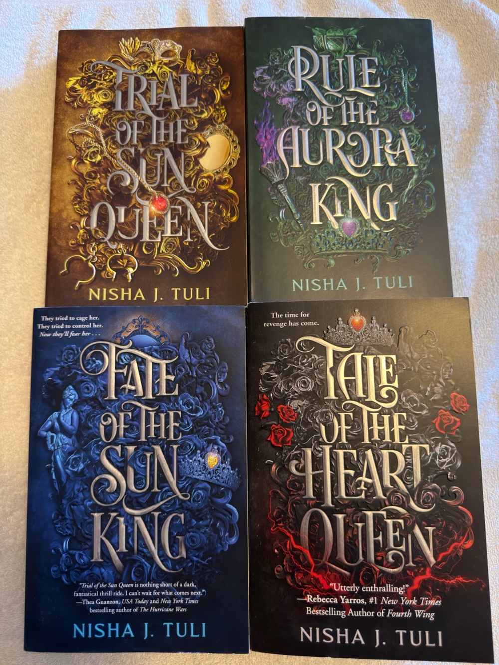 Trial of the Sun queen series -Nisha J. Tuli